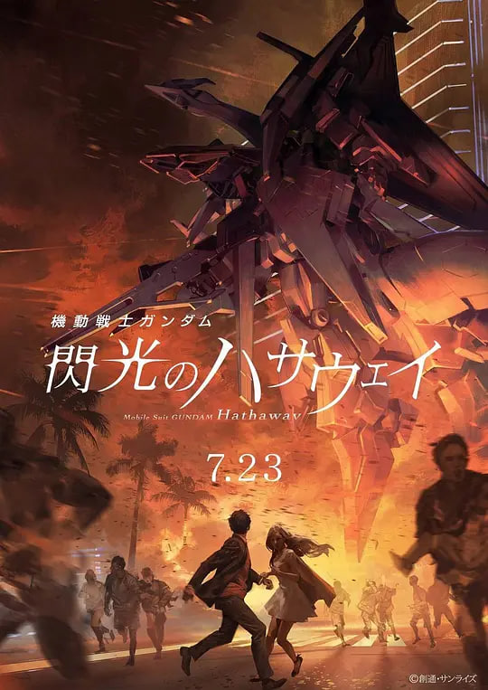 机动战士高达 闪光的哈萨维 機動戦士 2021 电影 海报