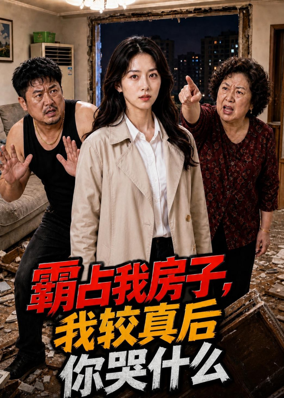 霸占我房子，我较真后你哭什么 2026 短剧 海报