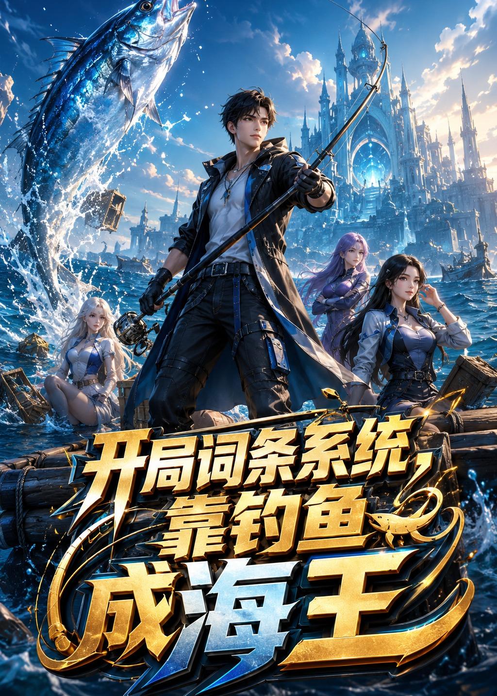 开局词条系统,靠钓鱼成海王 2026 动漫 海报
