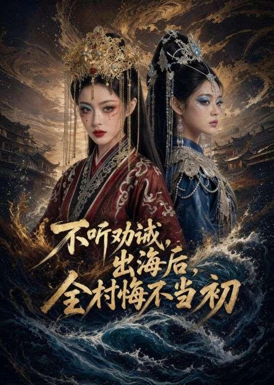 不听劝诫,出海后,全村悔不当初 2026 短剧 海报