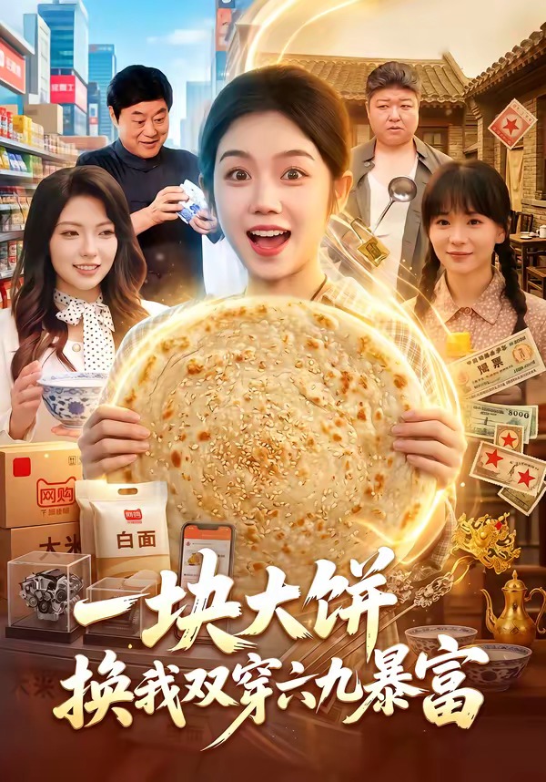 一块大饼，换我双穿六九暴富 2026 短剧 海报