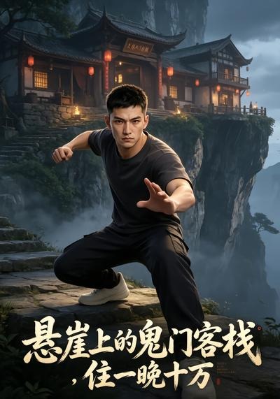 悬崖上的鬼门客栈,住一晚十万 2026 短剧 海报