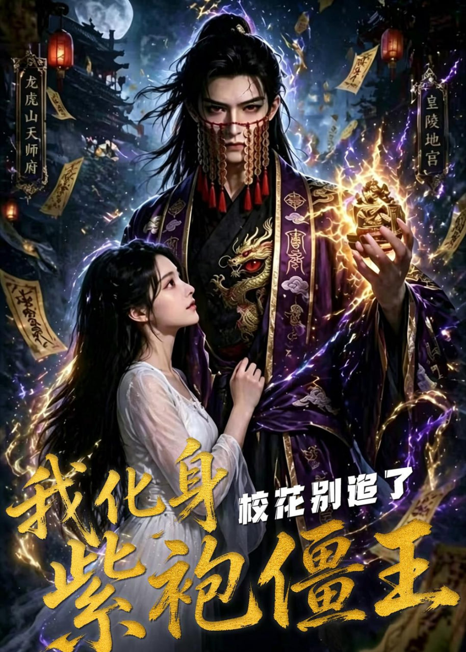 化身紫袍僵王,校花别追了! 2026 短剧 海报