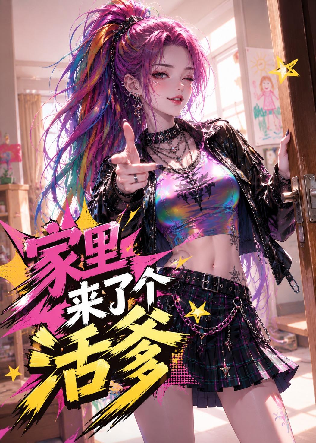 家里来了个活爹 2026 动漫 海报