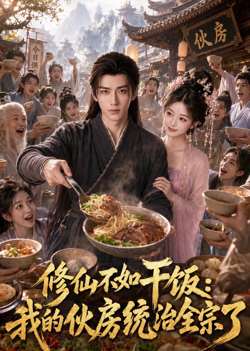 修仙不如干饭，我的伙房统治全宗了 2026 短剧 海报
