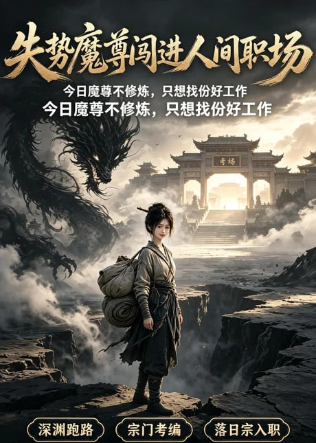 失势魔尊闯进人间职场 2026 短剧 海报
