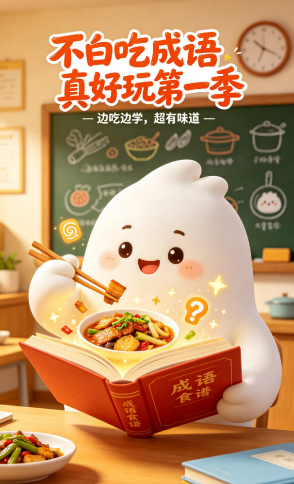 不白吃成语真好玩第一季 2026 动漫 海报